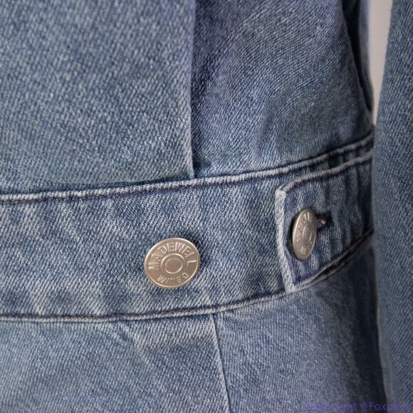 Madewell Denim Relaxed Coverall Jumpsuit in Glenroy‎ Wash, NWT, size XS - Picture 7 of 16